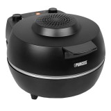 Aparat electric pizza, cu piatra, 1200W, Negru, &quot;Pro&quot; - Princess