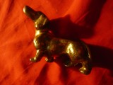 Statueta mica bronz- Caine - L=7cm