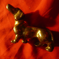 Statueta mica bronz- Caine - L=7cm