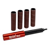 Set adaptor slefuire cu mandrina plus accesorii ROX Wood 153ROX0193, 38 mm, 5 piese