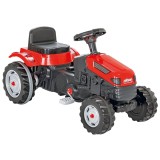 Tractor cu Pedale Pilsan Active 07-314 Rosu, Scaun Reglabil, Claxon, +3 Ani, 50kg