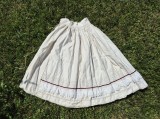 Poale Vechi autentice, din P&acirc;nză Groasă de Casă &ndash; Costum Popular Bihor, 85 cm