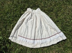 Poale Vechi autentice, din P&acirc;nză Groasă de Casă &ndash; Costum Popular Bihor, 85 cm