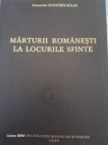 Ieromonah IOANICHIE BALAN -MARTURII ROMANESTI LA LOCURILE SFINTE-1986-