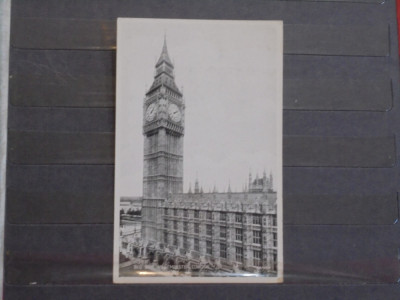 ANGLIA - LONDRA - BIG BEN SI PALATUL WESMINSTER - ANII 1950 - NECIRCULATA - foto