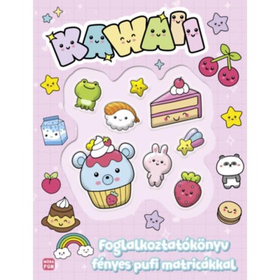 Kawaii - Foglalkoztat&amp;oacute;k&amp;ouml;nyv f&amp;eacute;nyes pufi matric&amp;aacute;kkal foto