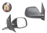 Oglinda exterioara Volkswagen Transporter/Multivan (T6), 04.2015-, Dreapta, reglare electrica; carcasa neagra; incalzita; geam convex; cromat; 5 pini