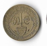 Moneda 50 centimes 1924 - Monaco