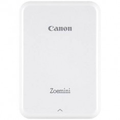 Imprimanta foto portabila Canon Zoemini, Bluetooth, White &amp;amp; Silver foto