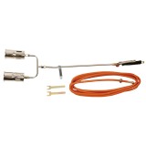 Set arzator pentru izolatii acoperis Topex 110 kW cu 2 duze si furtun 5 m