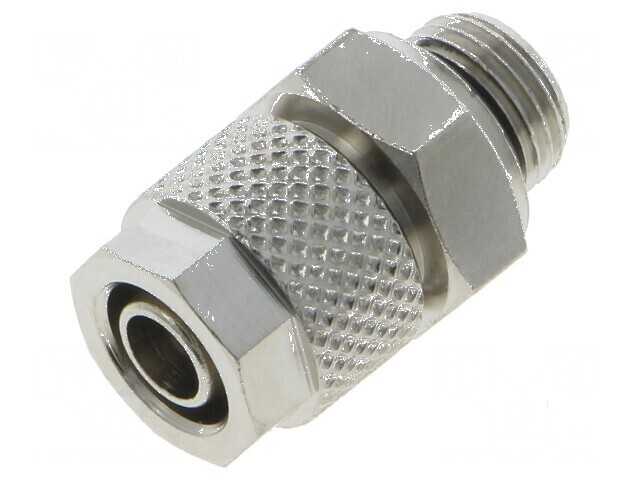 Fiting cu șurub filetat max. 15bar din alamă nichelată 6mm