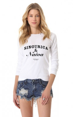 Bluza Singurica &amp;amp; Naiva - Alb - XL foto