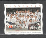 Slovacia.2003 Medalie de bronz la C.M. de hochei pe gheta Finlanda SS.647