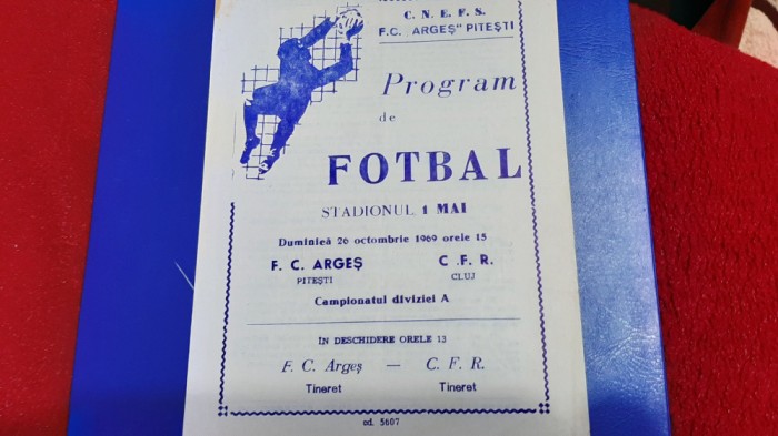 program FC Arges - CFR Cluj