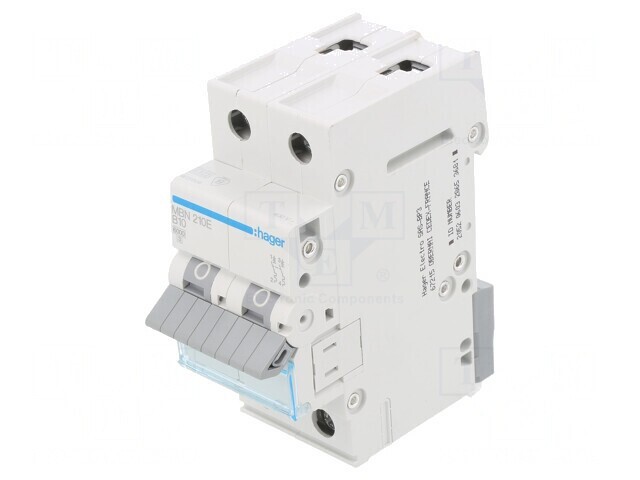 &Icirc;ntrerupător Supracurent 10A 230/400VAC 2P 6kA