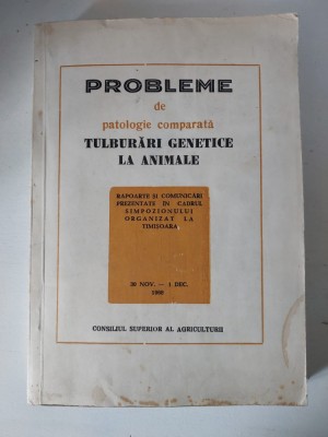 Probleme de patologie comparata. Tulburari genetice la animale foto