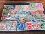 Lot timbre Reich, Franta, Anglia, stampilate si nestramp.,diferite, stare buna