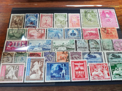 Lot timbre Reich, Franta, Anglia, stampilate si nestramp.,diferite, stare buna foto