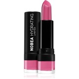 NOBEA Day-to-Day Hydrating Lipstick ruj hidratant culoare Cherry Punch #L12 4,5 g