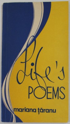 LIFE &amp;#039;S POEMS by MARIANA TARANU , 1974 foto