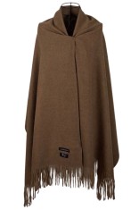 Fular dama uni 24, 180x70cm, maro scortisoara