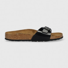 Birkenstock papuci femei, culoarea negru 040303-Black