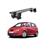 Bare transversale portbagaj auto aluminiu compatibile plafon neted Seat Altea 2004-2009 argintii sau negre Cod: CB200101 Kit-103