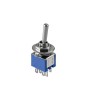 Comutator 2x ON-ON 6 pini 8x9x7mm cu retinere Goobay