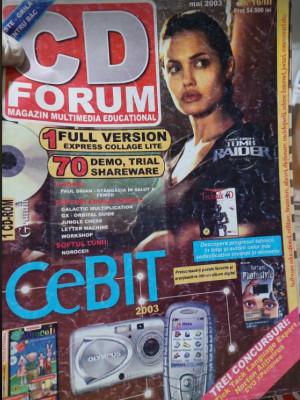 revista CD FORUM - mai 2003 foto