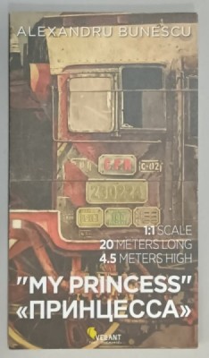 &amp;#039; MY PRINCESS &amp;#039; , 1:1 SCALE , 20 METERS LONG , 4.5 METERS HIGH by ALEXANDRU BUNESCU , ALBUM DE ARTA MULTILINGV , TIP ARMONICA foto