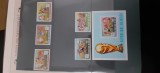 Niger-Campionatul Mondial de fotbal Argentina 1978- serie completa si colita -nestampilate MNH(F2), Nestampilat