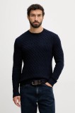 United Colors of Benetton pulover din amestec de l&acirc;nă culoarea bleumarin, 1335U10A9