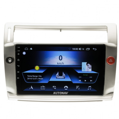 Navigatie Citroen C4 2004-2010 AUTONAV PLUS Android GPS Dedicata, Model Classic, Memorie 16GB Stocare, 1GB DDR3 RAM, Display 9&amp;quot; Full-Touch, WiFi, 2 x foto