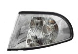 Lampa semnalizare fata Audi A4 (B5) model S4 1994-1998/, BestAutoVest partea stanga silver-transparent , cu suport bec, Depo