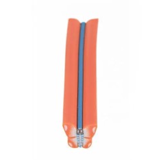 Decoraţiune fimo unghii - băţ, fluturaş de culoare portocalie
