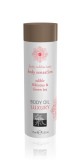 Ulei masaj comestibil Shiatsu Luxury hibiscus si ceai verde 75 ml