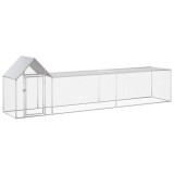 Cumpara ieftin Cotet pentru pasari, 5 x 1 x 1,5 m, otel galvanizat