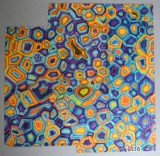 Design model abstract pentru imprimeuri textile acuarela 1967