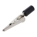 Bornă Crocodil 10A Neagră 7.9mm
