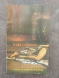 Crime neelucidate- Colin &amp; Damon Wilson