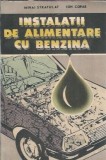 Cumpara ieftin Editura Militara 1990 carte Instalatii Alimentare Benzina Mihail Stratulat 205 pagini editie veche coperta cartonata