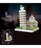 Constructor Lego Turnul Inclinat Pisa 2680 Piese, Cladire Emblematică, Plastic, 6+ Ani