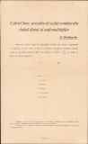 HST A426 Formular cerere &icirc;nscriere Clubul dietal al naționalităților 1905