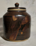 Recipient vintage din ceramica de studio din Machynlleth , Wales -