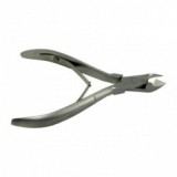 Cleste unghii satin scurt din inox DUO