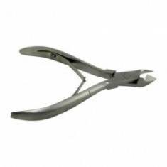 Cleste unghii satin scurt din inox DUO