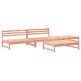 Set mobilier relaxare gradina, 4 piese, lemn masiv Douglas