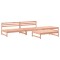 Set mobilier relaxare gradina, 4 piese, lemn masiv Douglas