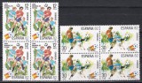 Spania 1981 - Cupa Mondială de fotbal - Spania, Bloc de 4, MNH