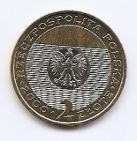 Polonia 2 Zloti 2000 (bimetalica; comemorativa: Noul Mileniu) KM-374